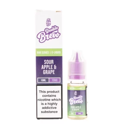 Sour Apple & Grape Double Brew Bar Series by Ohm Brew - 5mg
