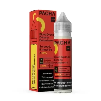 Pachamama Blood Orange Banana Gooseberry 60ml - Eightvape