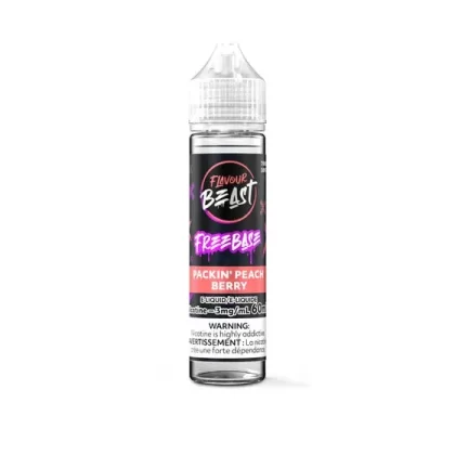 Flavour Beast E-Liquid Freebase – Packin’ Peach Berry - Eliquidsupply