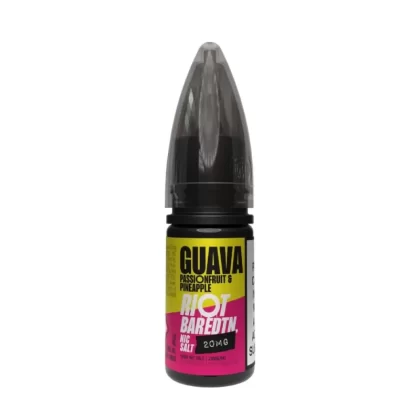Guava, Passionfruit & Pineapple Nic Salt E-Liquid Bar Edition by Riot Squad (10ml) - 20mg