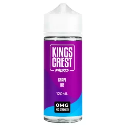 Grape Ice – Kings Crest 120ML - Vape Product, Vape Product