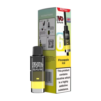 Pineapple Ice IVG SAVR Refill Pack - Vapeshop Co