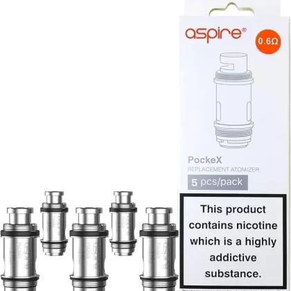ASPIRE POCKEX COILS 5 PACK