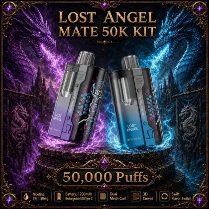 Lost Angel Mate 50K KIT - Strawberry Ice - Vapeciga