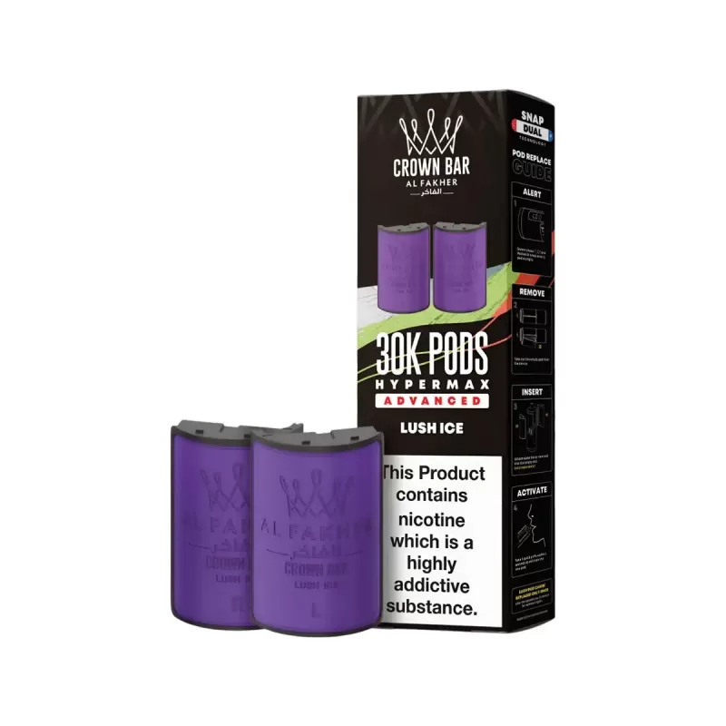 Al Fakher Hypermax 30K Prefilled Pods - Pineapple Ice - Image 2