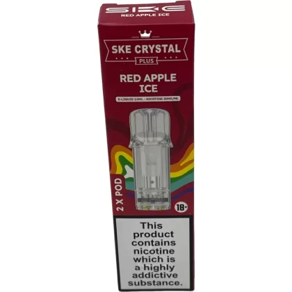 Crystal Plus Pods Red Apple Ice Replaceable Pre-Filled 20mg (10pk)