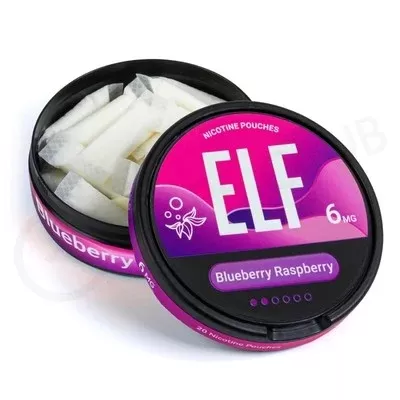 Elf Blueberry Raspberry Nicotine Pouches - Ecigpremium