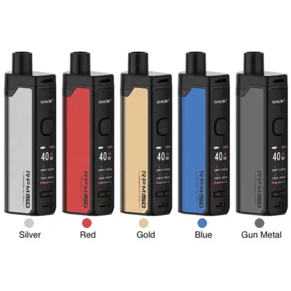 SMOK RPM LITE POD KIT - Colour#Black>Silver>Red>Blue>Gun Metal