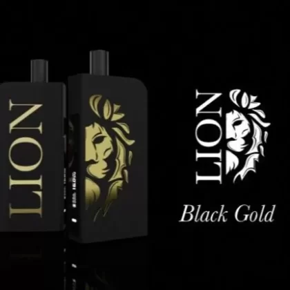 Lion Pod Mod Black/Gold – Hellvape x La Tabaccheria