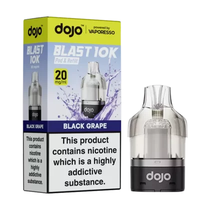 Black Grape Dojo Blast 10K Refill Pack - 20mg - Vape Product (3E6691)