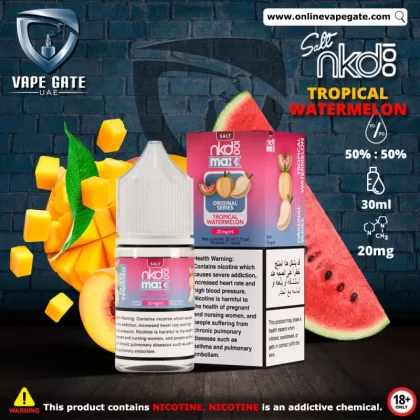 Naked 100 Max - Tropical Watermelon Saltnic 30ml - 20 mg / 30 ml