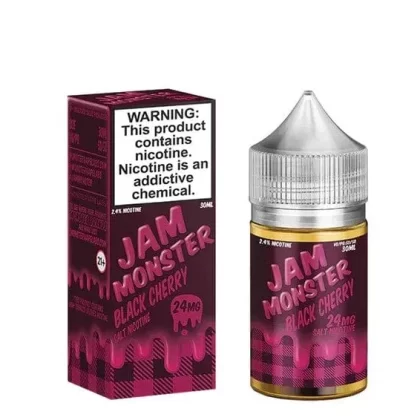 Black Cherry SALT – Jam Monster – 30mL