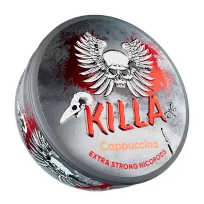Cappucino Killa Nicotine Pouches 16.5mg – 5 Tubs