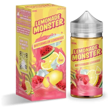 Lemonade Monster Premium E-Liquid 100ml - Strawberry Lemonade / 6mg