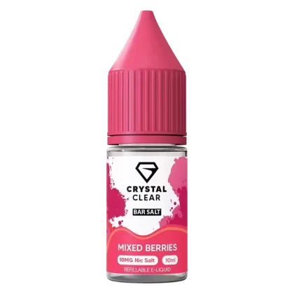 Crystal Clear Mixed Berries Nic Salt Vape juice 10ml
