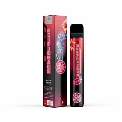 187 Vape Nikotinfrei – Reeperbahn - 187 Strassenbande / Himbeere / Eiscreme / Ice / Vanille / Aromastoffe / Propylenglykol / pflanzliches Glycerin / Nikotinfrei / 550 mAh / ca. 600