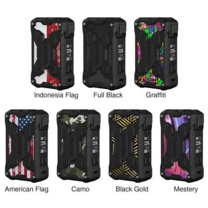 Rincoe Mechman Lite 228W TC Mod - Black Gold