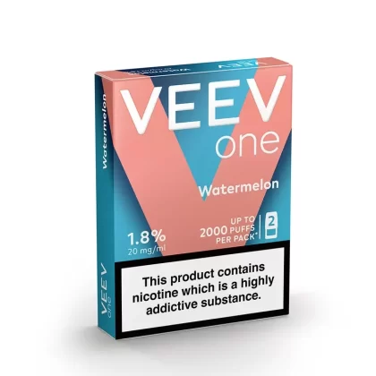 VEEV ONE Watermelon Pods (2 Pack) - Nicotine Strength#20mg (AC0546)