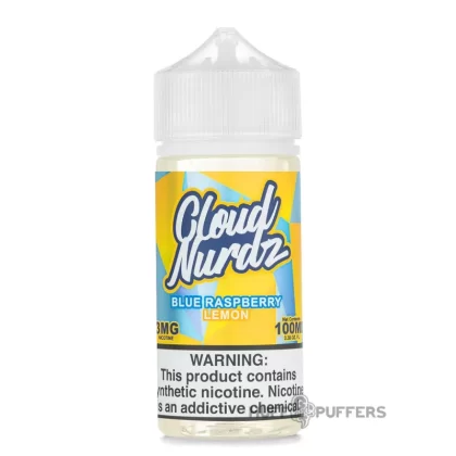 Cloud Nurdz – Blue Raspberry Lemon 100mL - Vape Product, Vape Product