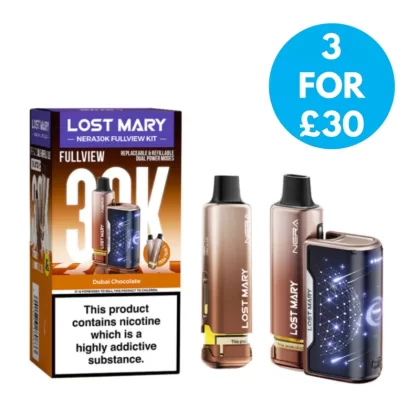 Lost Mary Nera 30K Fullview Vape - Berry Edition (Dual), Blackcurrant Edition (Dual); Vape Product
