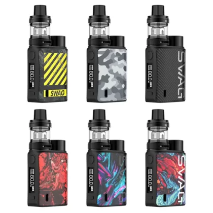 Vaporesso Swag 2 Kit 80W with NRG PE Tank 3.5ml - Silver