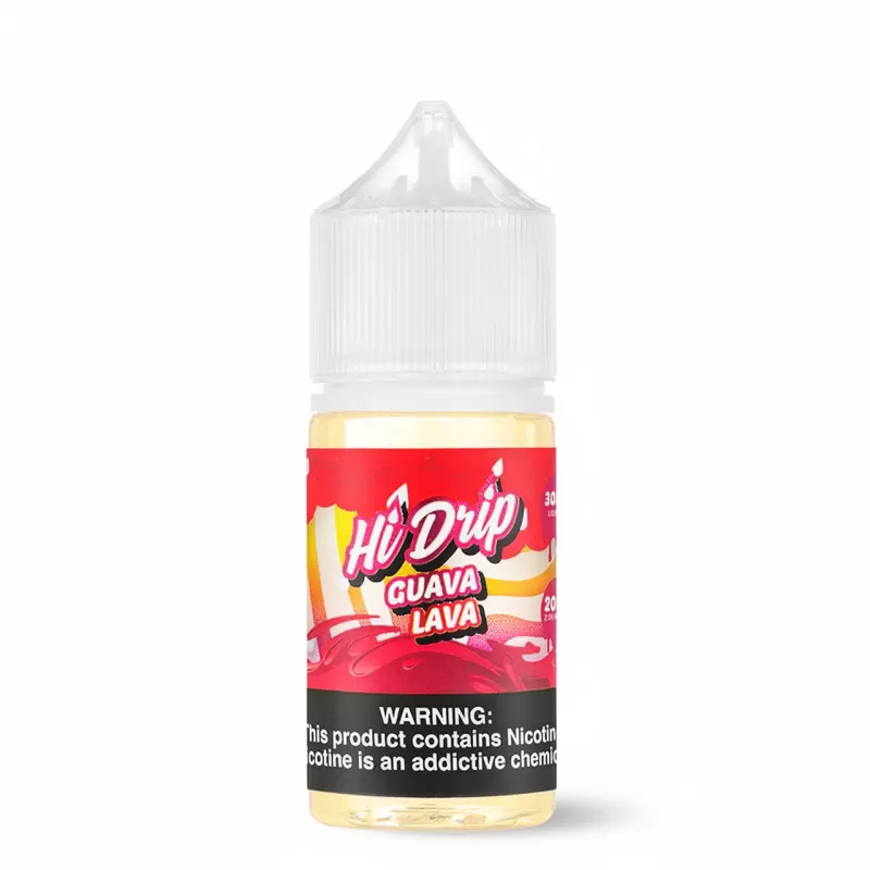 Hi-Drip Guava Lava Salt Nic E-Juice – Strawberry Guava 30mL