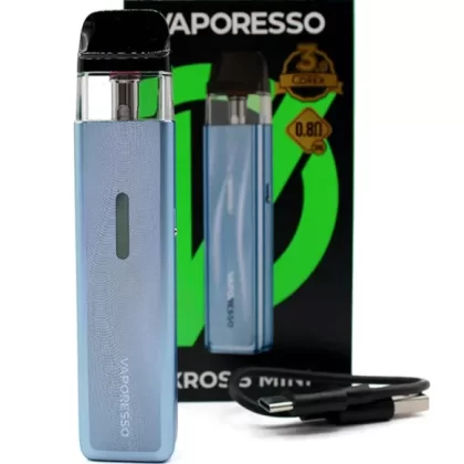 Vaporesso XROS 5 Mini Pod Kit [30W] - Color#Black>Titanium Silver