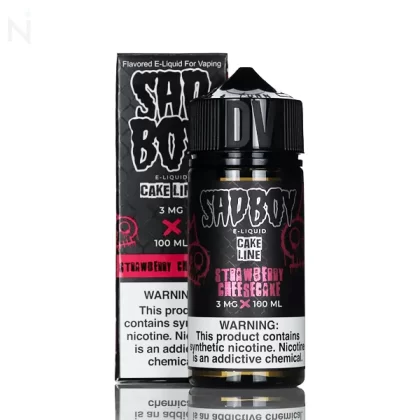 Sadboy E-Liquid - Strawberry Cheesecake - 100ml - 3mg