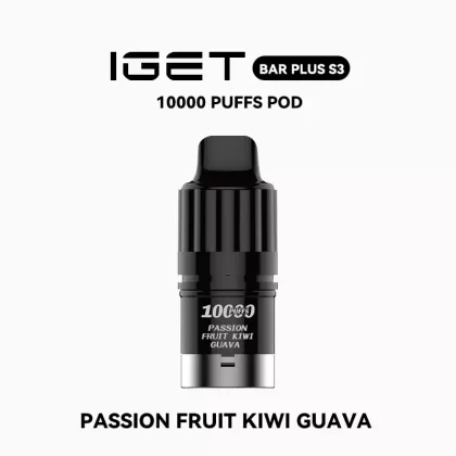 IGET Bar Plus S3 Pod – Passion Fruit Kiwi Guava - Ozvapeone (D1208A)