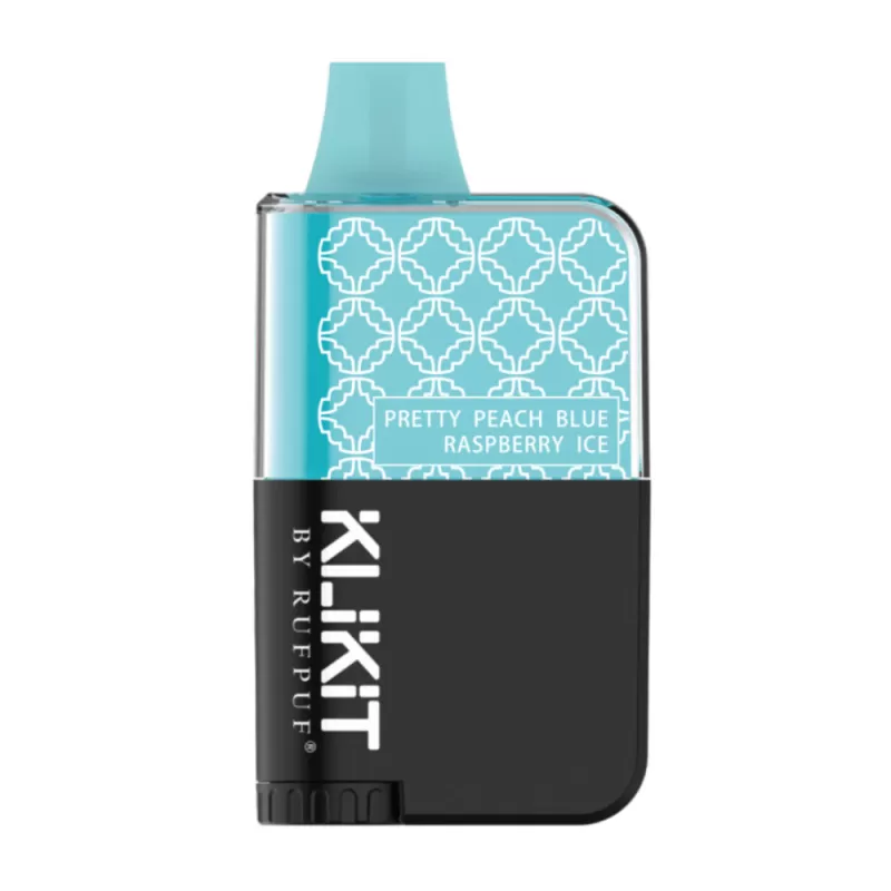 Pretty Peach Blue Raspberry Ice Disposable Vape - Image 2