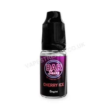 Cherry Ice Bar Salts Nic Salt E-Liquid by Vampire Vape - Vapestreams Co