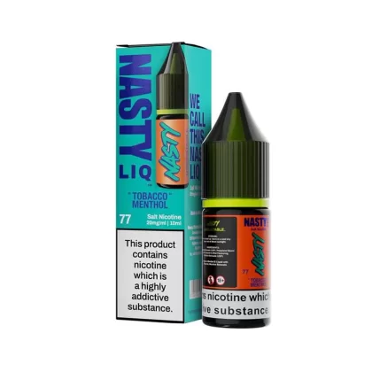 20mg Nastyliq Nic Salts 10ml – 50VG/50PG - Berry Bull, Blue Raspberry; Vape Product; Vape Product (1A880A)