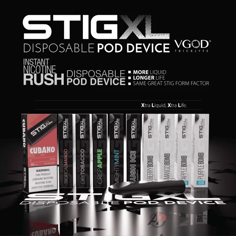 Vgod Stig XL 700 Puff Disposable Vape Device - Image 2