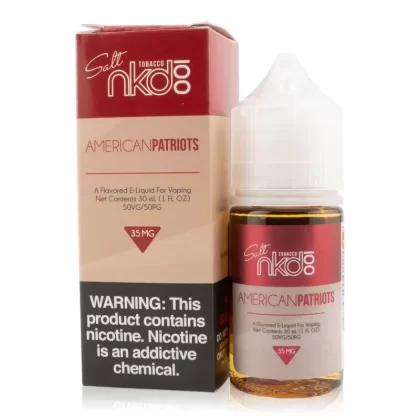 Naked American Patriot Salts - Nic Level#35mg>50mg