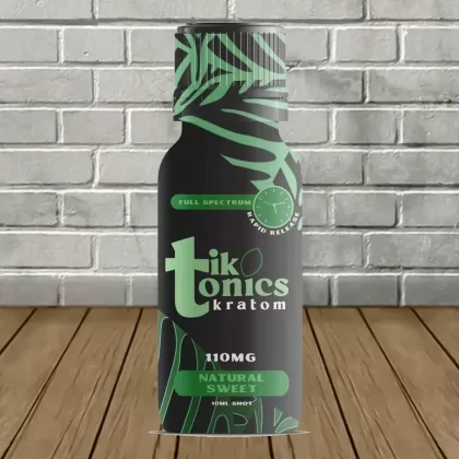 TikTonics Kratom Extract Shot 10ml | Natural Sweet