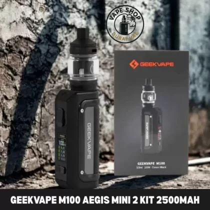 GeekVape M100 Aegis Mini 2 Kit 2500mAh In DUBAI, UAE - Classic Black