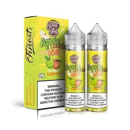 Apple Peach Sour E-Liquid by The Finest - Size#120ml~Nicotine#3MG>6MG