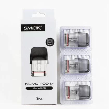 SMOK Novo M Replacement Pods 0.6ohm Vape Pods - Uwinvapeaustralia