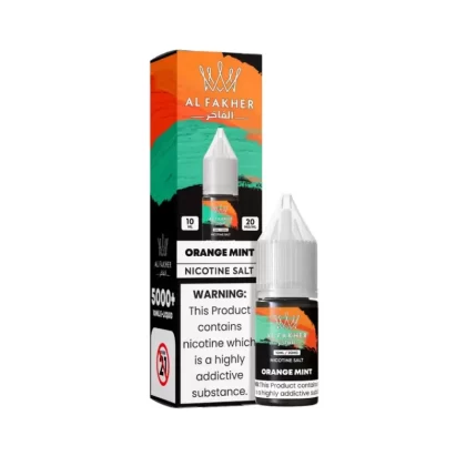Al Fakher Orange Mint Nic Salt Vape Juice - 20mg