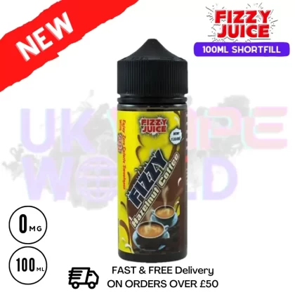 Hazelnut Coffee Fizzy Juice 100ml E-Liquid – £7.89