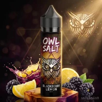 OWL Salt Longfill Blackberry Lemon Aroma 10ml in 60ml - 0 mg/ml / 10 ml / 60 ml