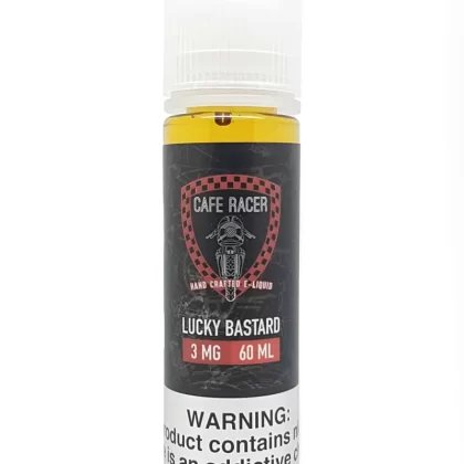 Lucky Bastard 60ml By Cafe Racer E-Liquid
