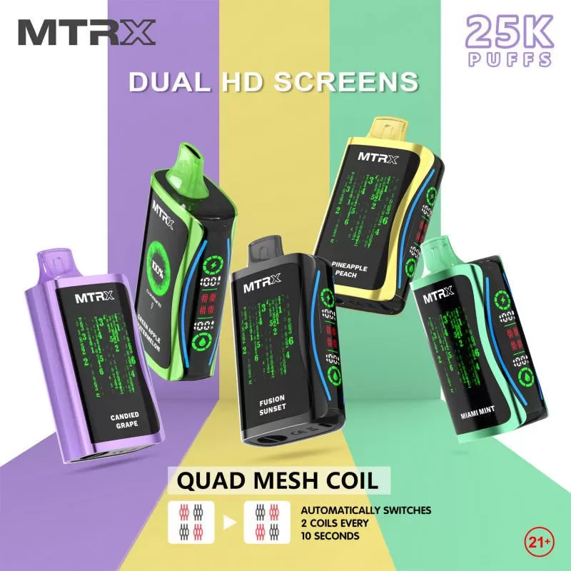 MTRX MX25000 - Miami Mint - Vapeciga - Image 2
