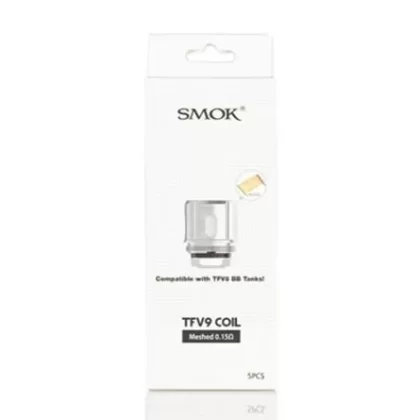 TFV9 Replacement Coil By SMOK (5pcs) - Mesh 0.15ohm