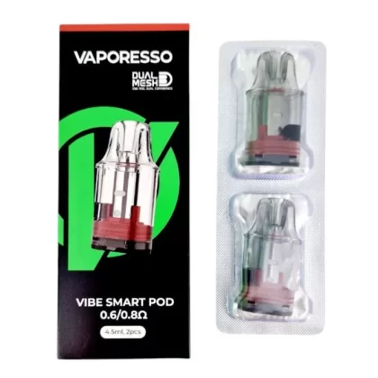 VAPORESSO VIBE REPLACEMENT PODS - 0.7 / 1.0 ohm