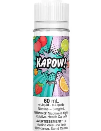 SQUISH BY KAPOW - Nicotine Strength#NICOTINE FREE>3MG>6MG>12MG