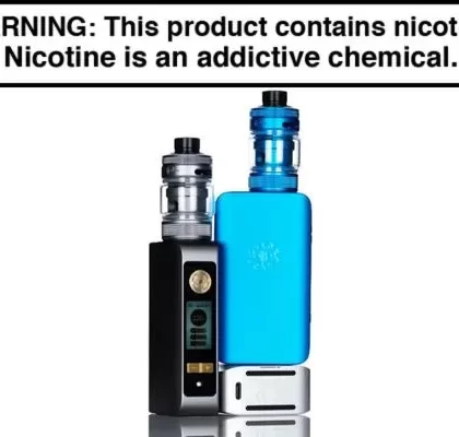 DOTMOD DOTBOX V2 220W VAPE STARTER KIT - Black, Gunmetal