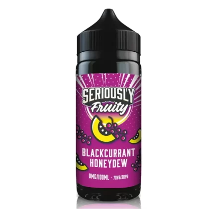 Seriously Fruity Blackcurrant Honeydew 100ml Short Fill E Liquid - Vape Product, Vape Product