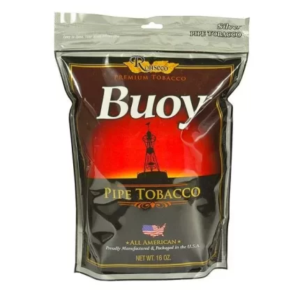 Buoy Silver (Ultra Light) Pipe Tobacco - Product#Silver~Packaging#16oz Bag