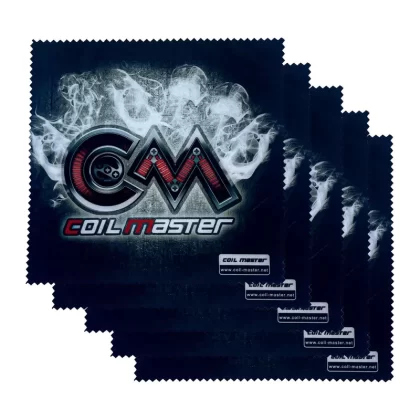 Coil Master Cleaning Cloth – Vape Polishing Cloth Pack of 5